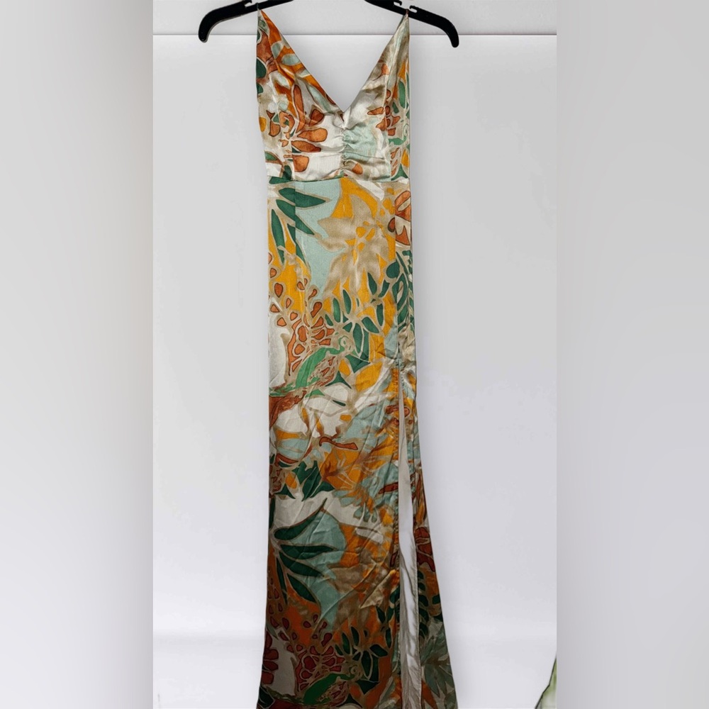Hello Molly Vibrant Floral Maxi Dress